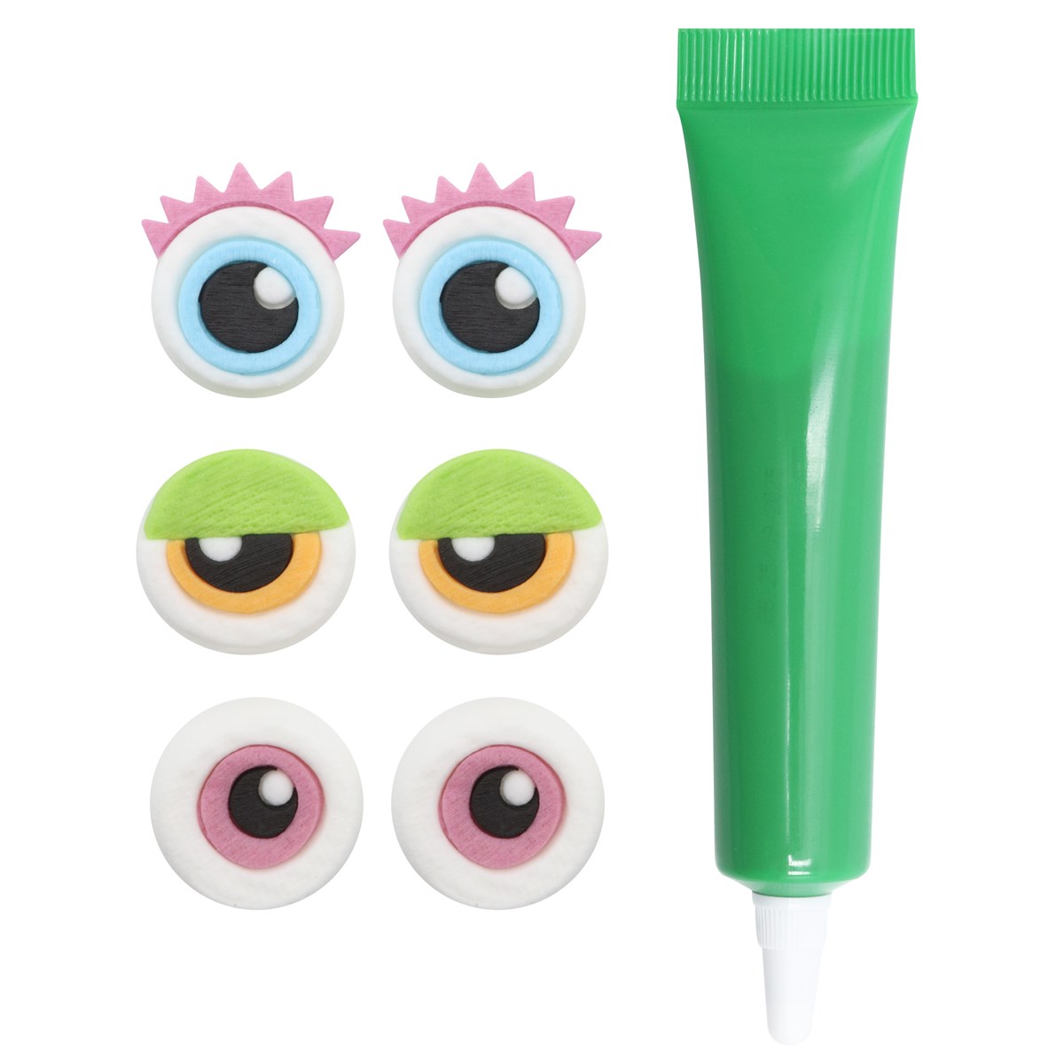 Σετ διακόσμησης halloween με μάτια και γλίτσα PME