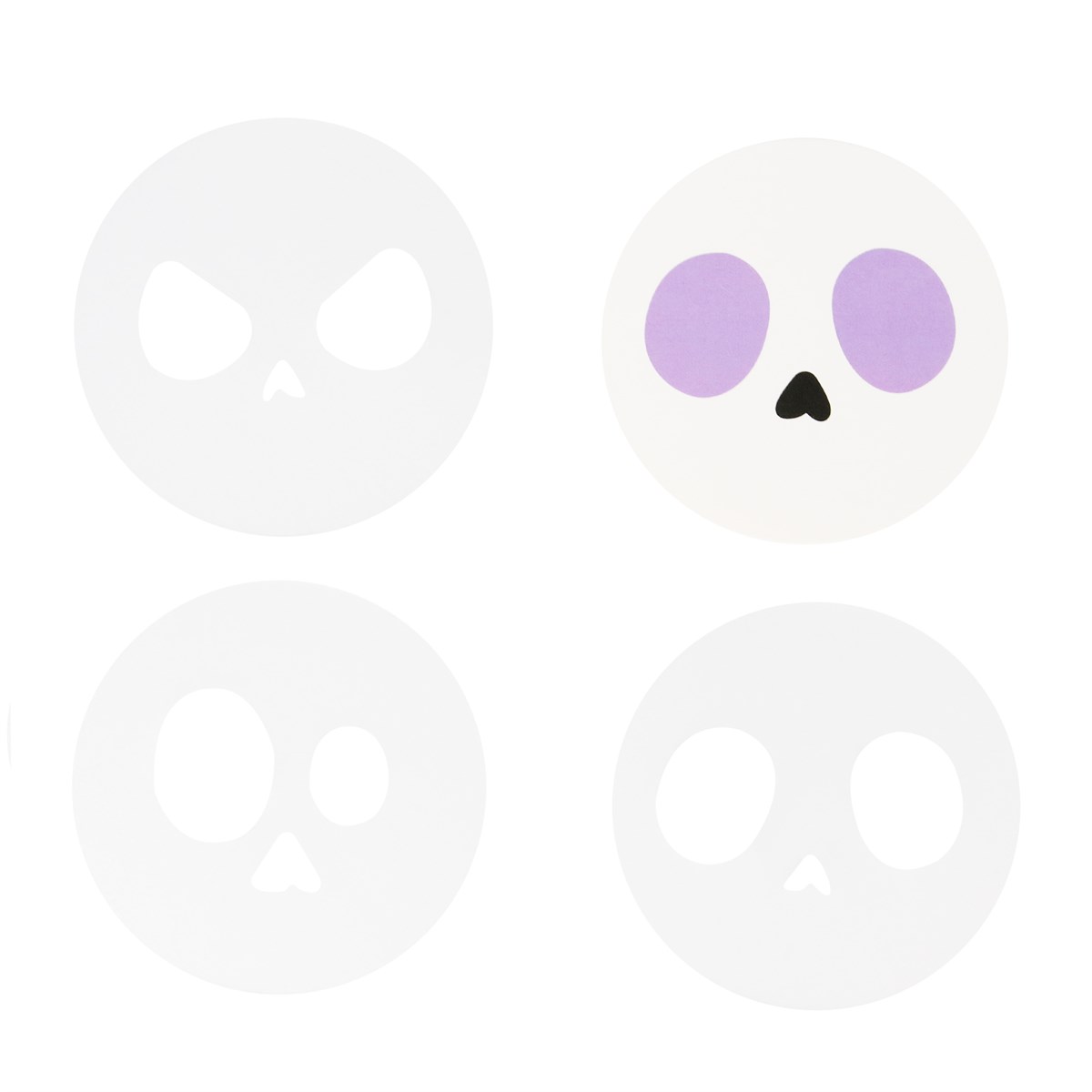 Κουπατ και στενσιλ halloween νεκροκεφαλή PME - Image 2