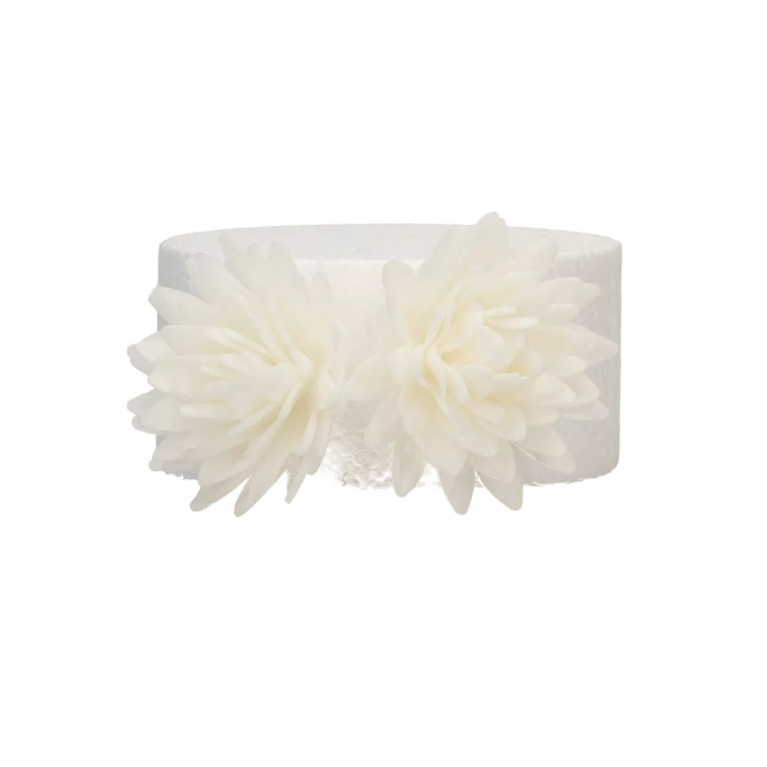 Λουλούδια βάφλας aster λευκά μεσαία 14τεμ Funcakes - Image 2