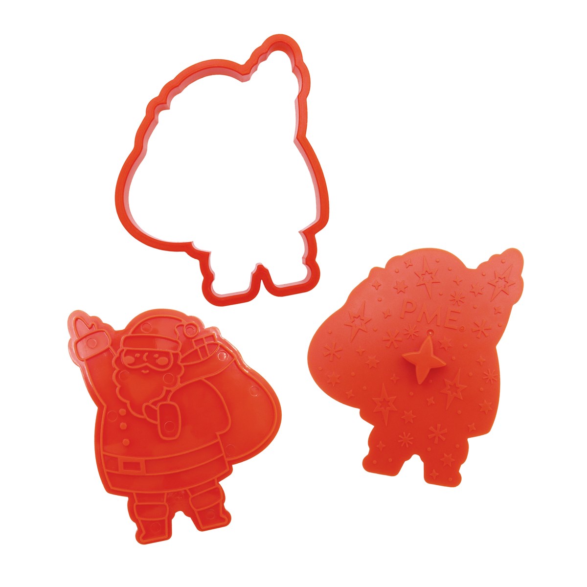 Κουπάτ Santa's workshop με σφραγίδα 3τεμ PME - Image 2