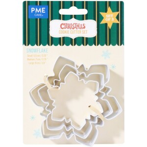 Κουπάτ χιονονιφάδες 3τεμ PME