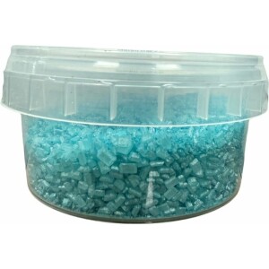 Ζάχαρη κρυσταλλική τυρκουάζ 45γρ Sweetbite