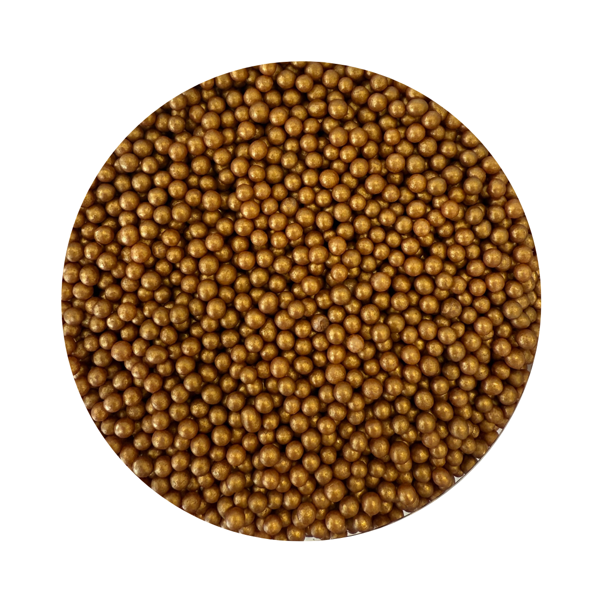 Πέρλες χρυσό σκούρο 4mm 40γρ Sweetbite - Image 2