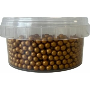 Πέρλες χρυσό σκούρο 4mm 40γρ Sweetbite