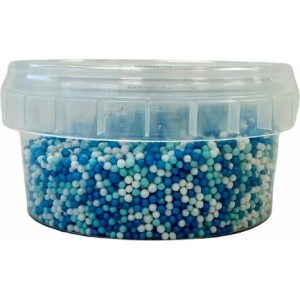 Κας κας λευκό- τυρκουάζ- μπλε περλέ 45γρ Sweetbite