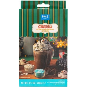 Βρώσιμο σετ για ζεστή σοκολάταMelting Snowman PME