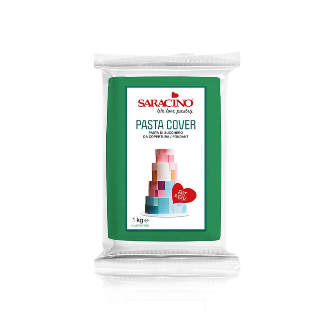 Ζαχαρόπαστα Saracino cover πράσινο 1 κιλό