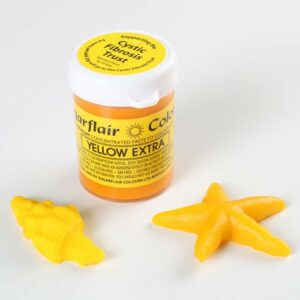 Χρώμα ζαχαροπλαστικής πάστα κίτρινο extra 42γρ Sugarflair