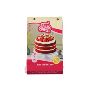 Μίγμα για κέικ red velvet χωρίς γλουτένη 400γρ Funcakes
