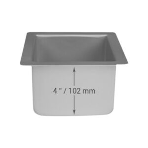 Alternative view of Ταψί τετράγωνο 10,2χ10,2x10,2cm PME