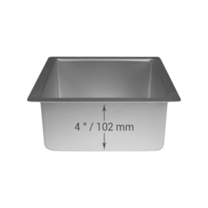 Alternative view of Ταψί τετράγωνο 22,9x22,9x10,2cm PME