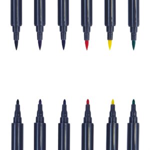 Alternative view of Μαρκαδόροι χρωματιστοί bold σετ 6 τεμ PME