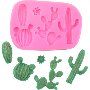 Καλούπι σιλικόνης κάκτοι