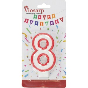 Κερί μικρό 8 Viosarp