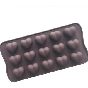 Φόρμα σιλικόνης καρδιές μικρές