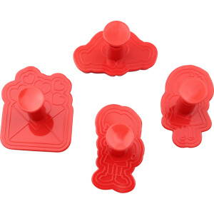 Alternative view of Κουπάτ Αγίου Βαλεντίνου με ελατήριο 4τεμ