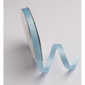 Κορδέλα σατέν γαλάζιο με ούγια 12mm 50m διπλής όψης