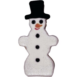 Alternative view of Κουπάτ χιονάνθρωπος με καπέλο ανοξείδωτο 7cm Staedter