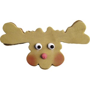 Alternative view of Κουπάτ τάρανδος κεφάλι ανοξείδωτο 6cm Staedter