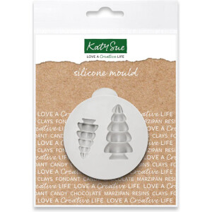 Καλούπι σιλικόνης χριστουγεννιάτικα δέντρα πομπέ Katy Sue