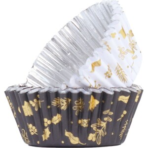 Alternative view of Θήκες cupcake Christmas Winter 5cm 30τεμ PME