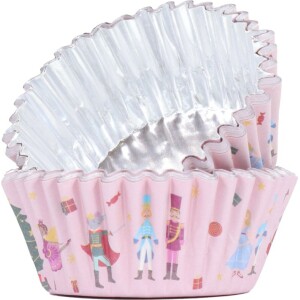 Alternative view of Θήκες cupcake Christmas Nutcracker 5cm 30τεμ PME