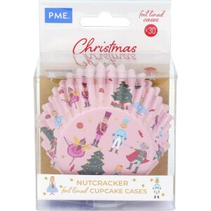Θήκες cupcake Christmas Nutcracker 5cm 30τεμ PME