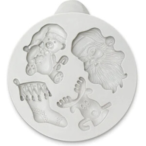 Alternative view of Καλούπι σιλικόνης χριστουγεννιάτικα mini Katy Sue