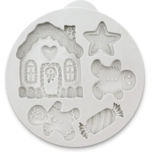 Alternative view of Καλούπι σιλικόνης gingerbread mini Katy Sue