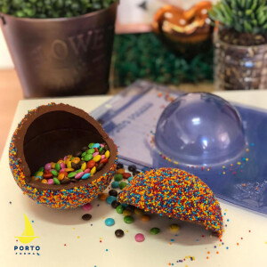 Alternative view of Καλούπι σοκολάτας για σφαίρα 10cm Porto Formas