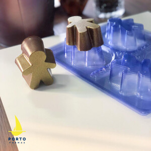 Alternative view of Καλούπι σοκολάτας gingerbread ανδρωπάκια Porto Formas