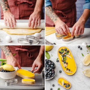 Alternative view of Τσέρκι για τάρτα οβάλ ανοξείδωτο 10x6x2cm Decora