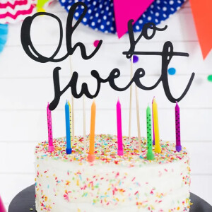 Alternative view of Κεριά πολύχρωμα έντονα 6,5cm 6τεμ Party Deco