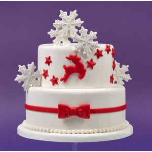 Alternative view of Ελαφάκια βρώσιμα κόκκινα 6cm 10τεμ Sugart