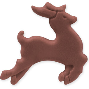 Ελαφάκια βρώσιμα καφέ 6cm 10τεμ Sugart