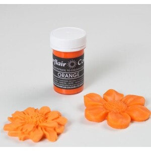 Χρώμα ζαχαροπλαστικής πάστα πορτοκαλί orange 25γρ Sugarflair