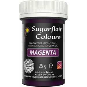 Alternative view of Χρώμα ζαχαροπλαστικής πάστα μωβ λιλά magenta 25γρ Sugarflair