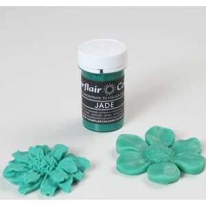 Χρώμα ζαχαροπλαστικής πάστα βεραμάν jade 25γρ Sugarflair
