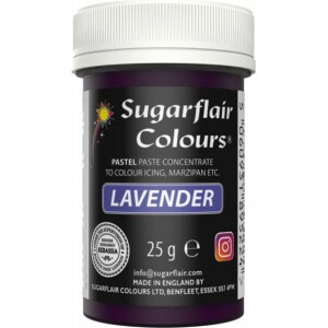 Alternative view of Χρώμα ζαχαροπλαστικής πάστα μωβ λιλά lavender 25γρ Sugarflair