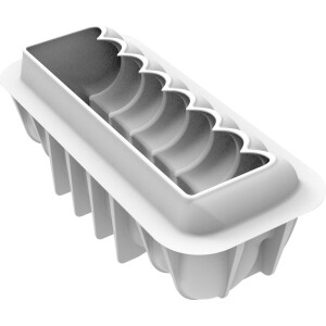 Alternative view of Φόρμα σιλικόνης μακρόστενη καρδιά 24x9x9cm Silikomart