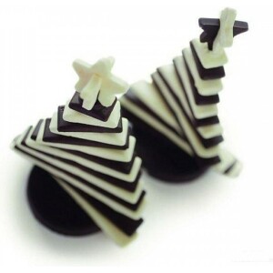 Alternative view of Φόρμα σιλικόνης για χριστουγεννιάτικο δέντρο 3d 96ml Silikomart