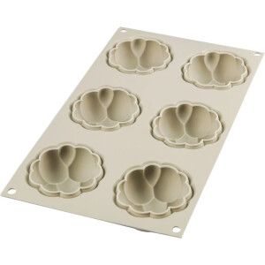 Φόρμα σιλικόνης Bollicine N.6 6x85ml Silikomart