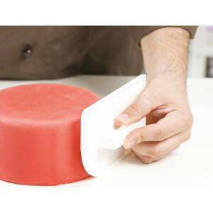 Alternative view of Εργαλείο λείανσης λευκό με λαβή Decora