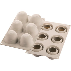 Alternative view of Φόρμα σιλικόνης φρούτο 6x118ml Silikomart