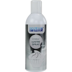 Σπρέυ ζαχαροπλαστικής ασημί 400ml PME