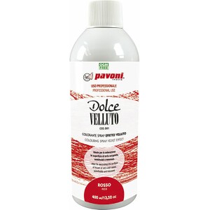 Σπρέυ βελουτέ κόκκινο 400ml Dolce Velluto Pavoni