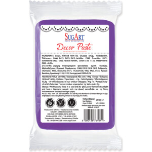Ζαχαρόπαστα μωβ 1 κιλο Sugart