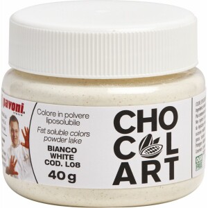 Χρώμα σοκολάτας λευκό 40γρ Pavoni