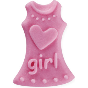 Ρουχαλάκια για κορίτσι 3cm 30τεμ ζαχαρωτά Sugart