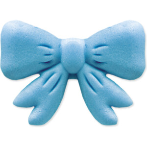 Φιογκάκια γαλάζια 3,5cm 40τεμ ζαχαρωτά Sugart